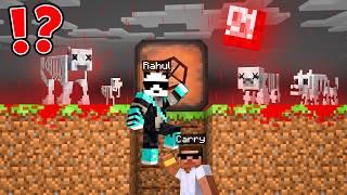 We Created Bunker to Survive DEADLY BLOOD RAIN in Minecraft!