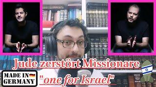 Jew destroys missionaries "one for Israel". Rabbi, Pharisee, Talmud.