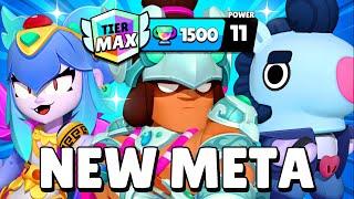 Top 10 Easiest MAX TIERS In Brawl Stars (NEW META)