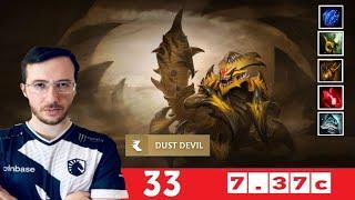 [DOTA 2] Liquid.33 the SAND KING [OFFLANE] [7.37c]