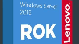 Benefits of Windows Server 2016 on Lenovo Servers