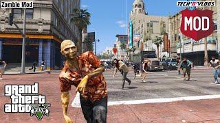 Los Santos Becomes Zombie Land || GTA 5 Zombie Infection Mod