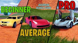 The VEHICLE BUYING GUIDE for Jailbreak Beginners! (Roblox)