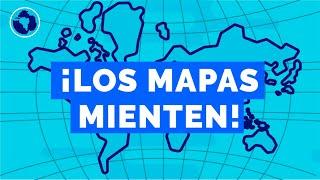 Map projections: why do the maps lie to us