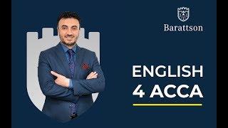 Barattson-da “English 4 ACCA” dərsləri