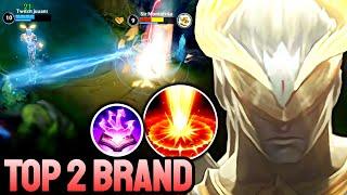 WILD RIFT BRAND - TOP 2 BRAND GAMEPLAY - EX GRANDMASTER RANKED