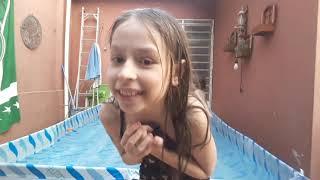 1 Dia Na Piscina (OLHA NO QUE DEU)