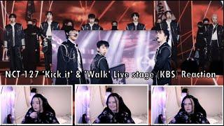 NCT 127 'Kick it'  & 'Walk' From KBS Live stage 2024 Reaction  - This version is amazing!!
