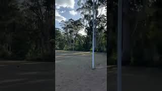 My fantastic footy kick!