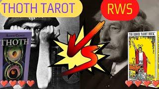 Rider Waite Smith VS Thoth Tarot Deck