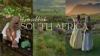 South Africa Diaries  | Franschhoek: The Most Beautiful Place I've Ever Seen - Wine & Sunsets 