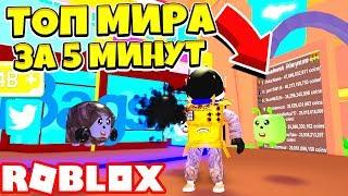 СИМУЛЯТОР ПЫЛЕСОСА! СТАЛ ТОП МИРА за 5 МИНУТ! СЛОМАЛ ИГРУ! Roblox Simulator