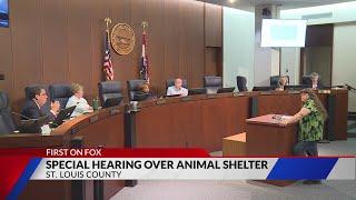 Council hears testimony over STL County animal shelter