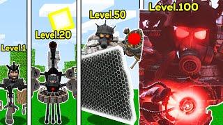 JUGGERNAUT ASTRO SKİBİDİ TUVALET SEVİYELERİ  - Minecraft