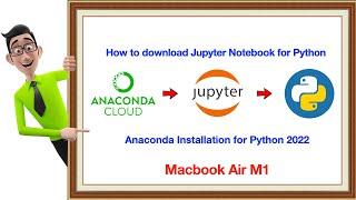 How to download Jupyter Notebook on MacBook M1 and M2 2023 | macOS Ventura