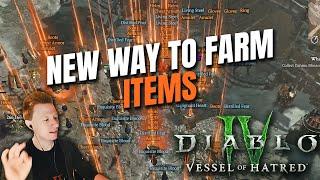 New way to farm Items in Diablo 4 Vessel of Hatred