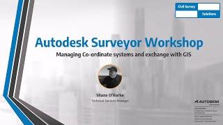 Webinar: Managing Coordinate Systems and GIS Exchange