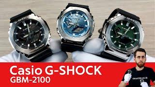 Новые стальные октагоны с Bluetooth / Casio G-SHOCK GBM-2100