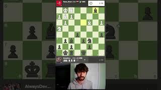 Blundered the Queen pin in wild ending! #chess
