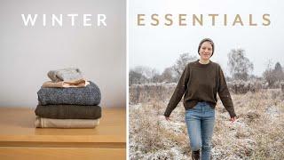 My Minimalist Wardrobe Winter Essentials