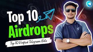 Top 10 Verified Telegram BotsTelegram Mining Bots | Best Telegram mining bot 2024.