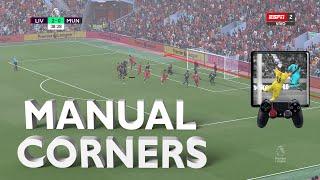 My favorite way of taking corners in PES 2021 | Full Manual Controls