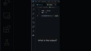 Python quiz 1 #shorts #coding #python