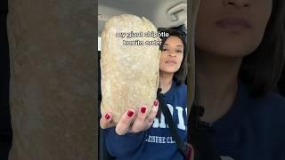 My giant chipotle burrito order  #shorts #mukbang #food #burrito #chipotle