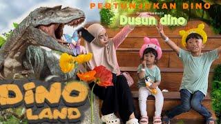 BAJAK LAUT DIMAKAN DINO !! PERTUNJUKAN DINOLAND DUSUN SEMILIR | ADA AZA VLOG