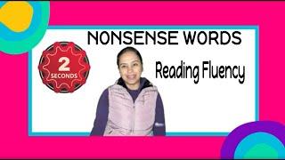 Nonsense Words Fluency | Reading Nonsense Words | m'Class Words |  Nonsense Words DIBELS | 2 Seconds