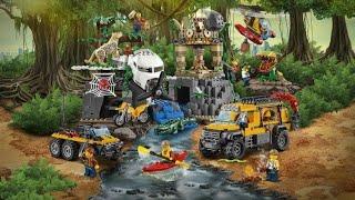 Обзор на набор 60161. LEGO Сити джунгли Станция Исследователей. KilЛорд Lego Обзоры!