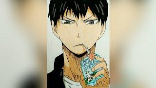 How to draw Kageyama Tobio from Haikyuu #shorts #trending #viral