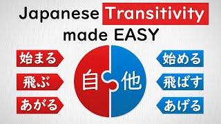 Japanese Transitivity Pairs are NOT What You Think | 自動詞 & 他動詞 (Jidoushi & Tadoushi)