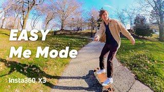 Insta360 X3 - Learn How to use Me Mode in Just 2 Minutes