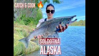 Catch and Cook is Life in Soldotna Alaska