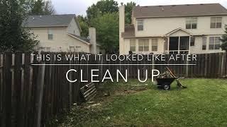 2016 CLEAN UP & MULCH INSTALL