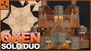 The Oxen - Quad Man Design - Inner Shell Online Defences - Easy and Progressive - RUST Base Desingns