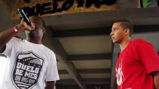 Duelo de MCs Nacional 2013 - A Grande Final - Marinho (DF) vs Din (BH) (1ª Fase)