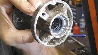 Johnson 30HP bearing carrier installation