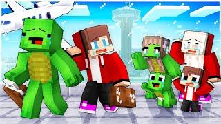 Mikey and JJ MOVE AWAY in Minecraft (Maizen)