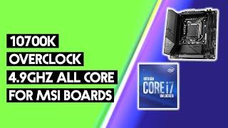  Boost Intel 10700K Performance: Overclocking Tips & Tricks