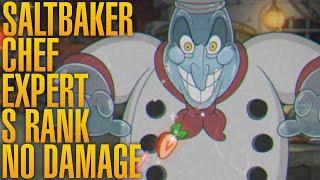 CUPHEAD DLC SALTBAKER CHEF EXPERT NO DAMAGE S RANK GUIDE