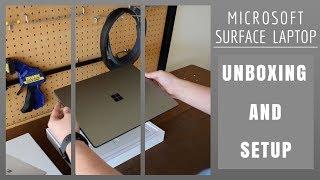 Microsoft Surface Laptop Unboxing, Setup, and How to Upgrade to Windows 10 Pro