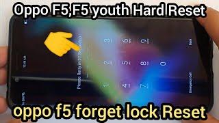 Oppo F5,F5 youth Hard Reset forget pattern and password lock how to remove with eft pro