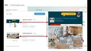 How to Build a website and post it to Twitter using Wix