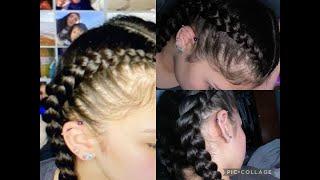 How to dutch braid your hair simple and quick tutorial!