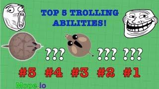 Mope.io - TOP 5 TROLLING ABILITIES!!!