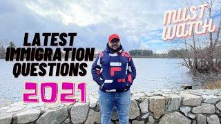 LATEST AIRPORT QUESTIONS 2021 | IMMIGRATION | INDIAN STUDENT IN CANADA | NEERAJ CANADA