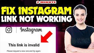 How to fix Instagram link not working 2024 [100% Fix]