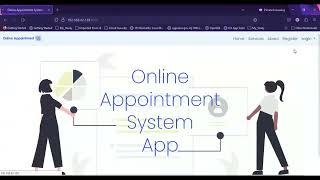 Online Appointment Management App | Laravel 10 & MySQL Database